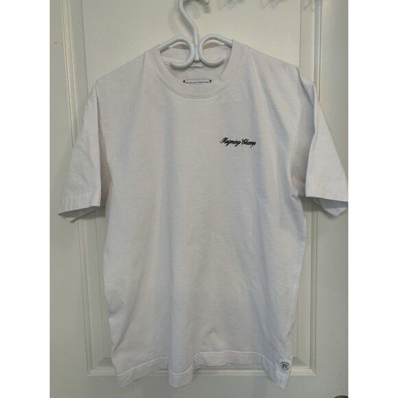 Reigning Champ White T-shirt Made In Canada Men’s Medium/Large 100% Thick Cotton - Picture 2 of 9